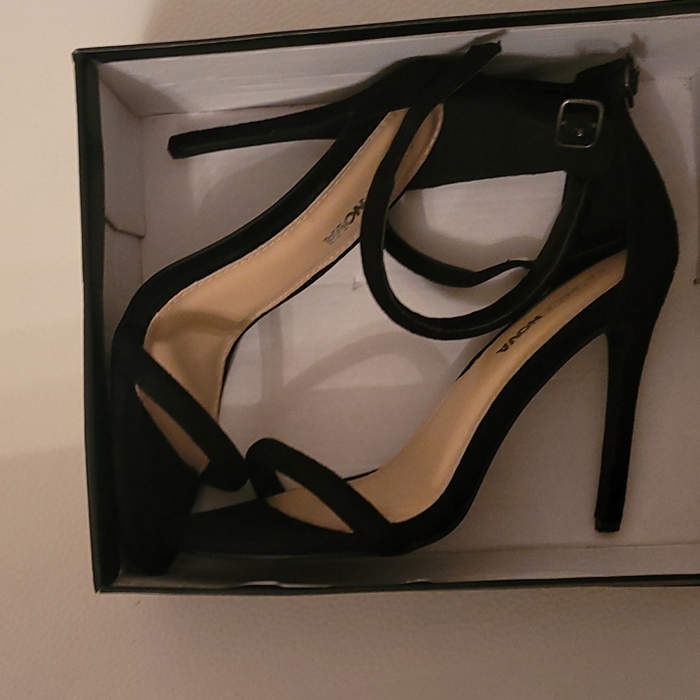 Black heels